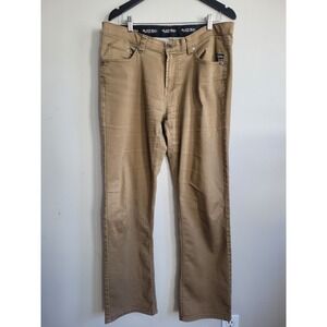 Black Bull Men's Khakis Pants Size 34 With Stretch And Waist Stretch